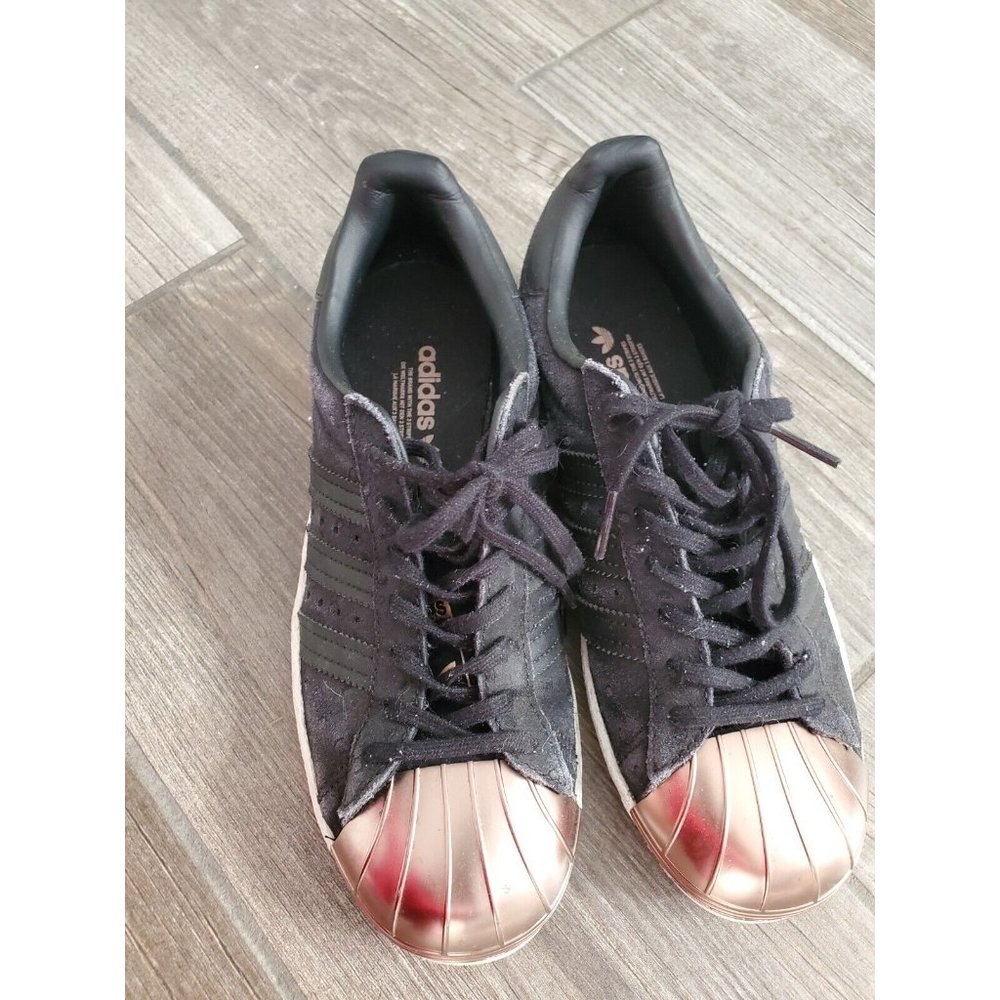 Adidas Superstar 80s Metal Toe S76712 Athletic Shoes Women 5.5
